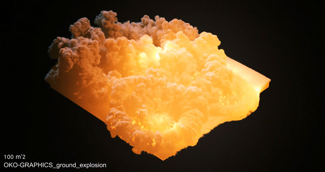 oko-graphics okofx explosions simulation